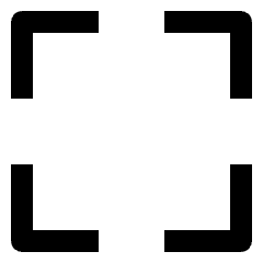 Cursor Select Frame 2 Icon from Nova Line Set