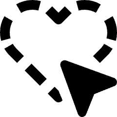 Heart Selection Icon from Nova Solid Set