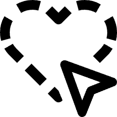 Heart Selection Icon from Nova Line Icons Set