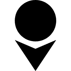 Navigation Down 2 Icon from Nova Solid Set