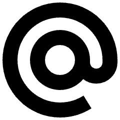 Email Address Icon from Nova Solid Set