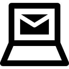 Email Laptop Icon from Nova Line Set