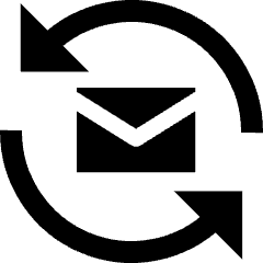 Email Refresh Sync Icon from Nova Line Set