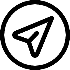 Email Sending Circle Icon from Ultimate Regular Set