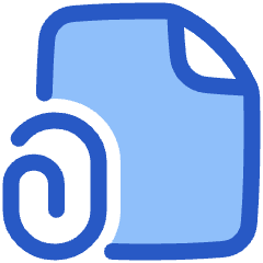 Email Attachment Document Icon from Plump Duo Set