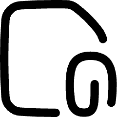 Email Attachment Document Icon from Flex Line Set