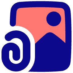 Email Attachment Image Icon from Plump Pop Set