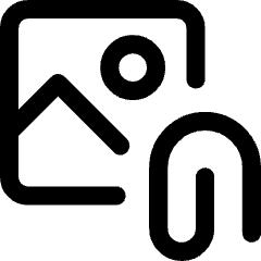 Email Attachment Image Icon from Core Line Set