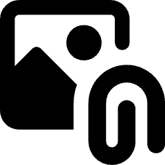 Email Attachment Image Icon from Core Remix Set