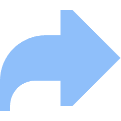 Forward Email Icon from Sharp Flat Set