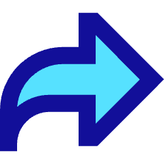 Forward Email Icon from Sharp Pop Set