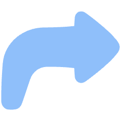 Forward Email Icon from Plump Flat Set