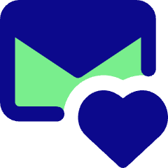 Inbox Favorite Heart Icon from Core Pop Set