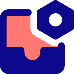 Inbox Setting Bolt Nut Icon from Core Pop Set