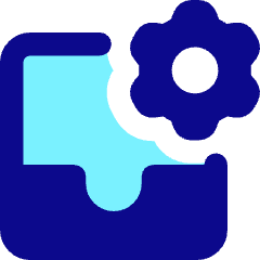 Inbox Setting Gear Icon from Core Pop Set
