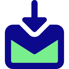 Mail Incoming Icon from Core Pop Set