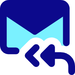 Mail Reply All Icon from Core Pop Set