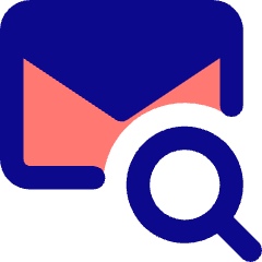 Mail Search Icon from Core Pop Set