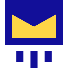 Mail Send Icon from Sharp Pop Set