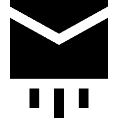 Mail Send Icon from Sharp Solid Set