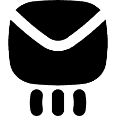 Mail Send Icon from Flex Solid Set