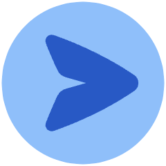 Mail Send Email Message Circle Icon from Plump Flat Set