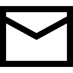 Mail Send Envelope Icon from Sharp Line Set