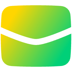 Mail Send Envelope Icon from Plump Gradient Set