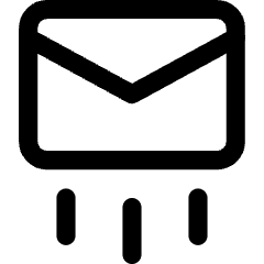 Mail Send Icon from Core Line Set