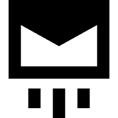 Mail Send Icon from Sharp Remix Set
