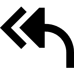Mail Send Reply All Icon from Sharp Remix Set