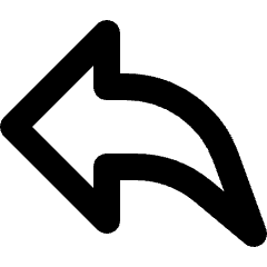 Mail Send Reply Icon from Micro Line Set