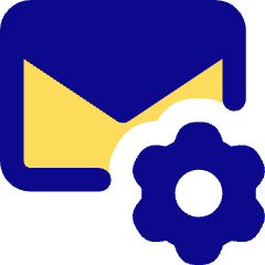 Mail Setting Gear Icon from Core Pop Set