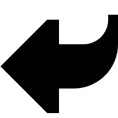 Reply 2 Icon from Sharp Solid Set