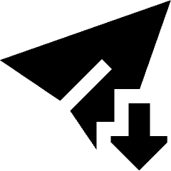 Send Archive Icon from Sharp Solid Set
