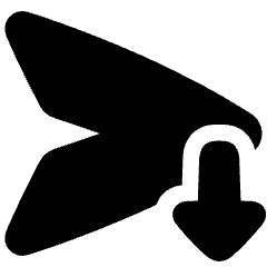 Send Archive Icon from Plump Solid Set