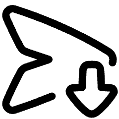 Send Archive Icon from Plump Line Set