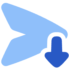 Send Archive Icon from Plump Flat Set
