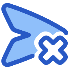 Send Cancel Undo Icon from Plump Duo Set