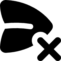 Send Cancel Undo Icon from Flex Solid Set