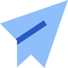 Send Email Icon from Sharp Flat Set