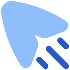 Send Icon from Plump Flat Set