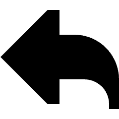 Send Reply Icon from Sharp Solid Set