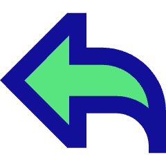 Send Reply Icon from Sharp Pop Set