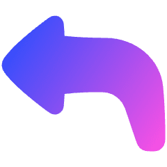 Send Reply Icon from Plump Gradient Set