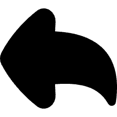 Send Reply Icon from Flex Solid Set