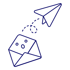 Email Send 3 Illustration from UX Line Set