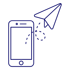 Email Send 4 Illustration from UX Line Set