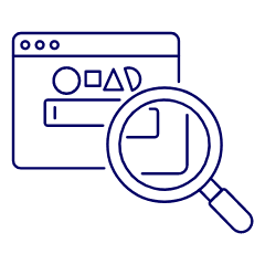 SEO Browser 1 Illustration from UX Line Set