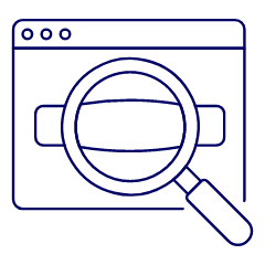 SEO Browser 2 Illustration from UX Line Set